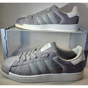 Adidas Men's Lite Grey/ White Cross Training Sneakers Size 8.5  APC 011001